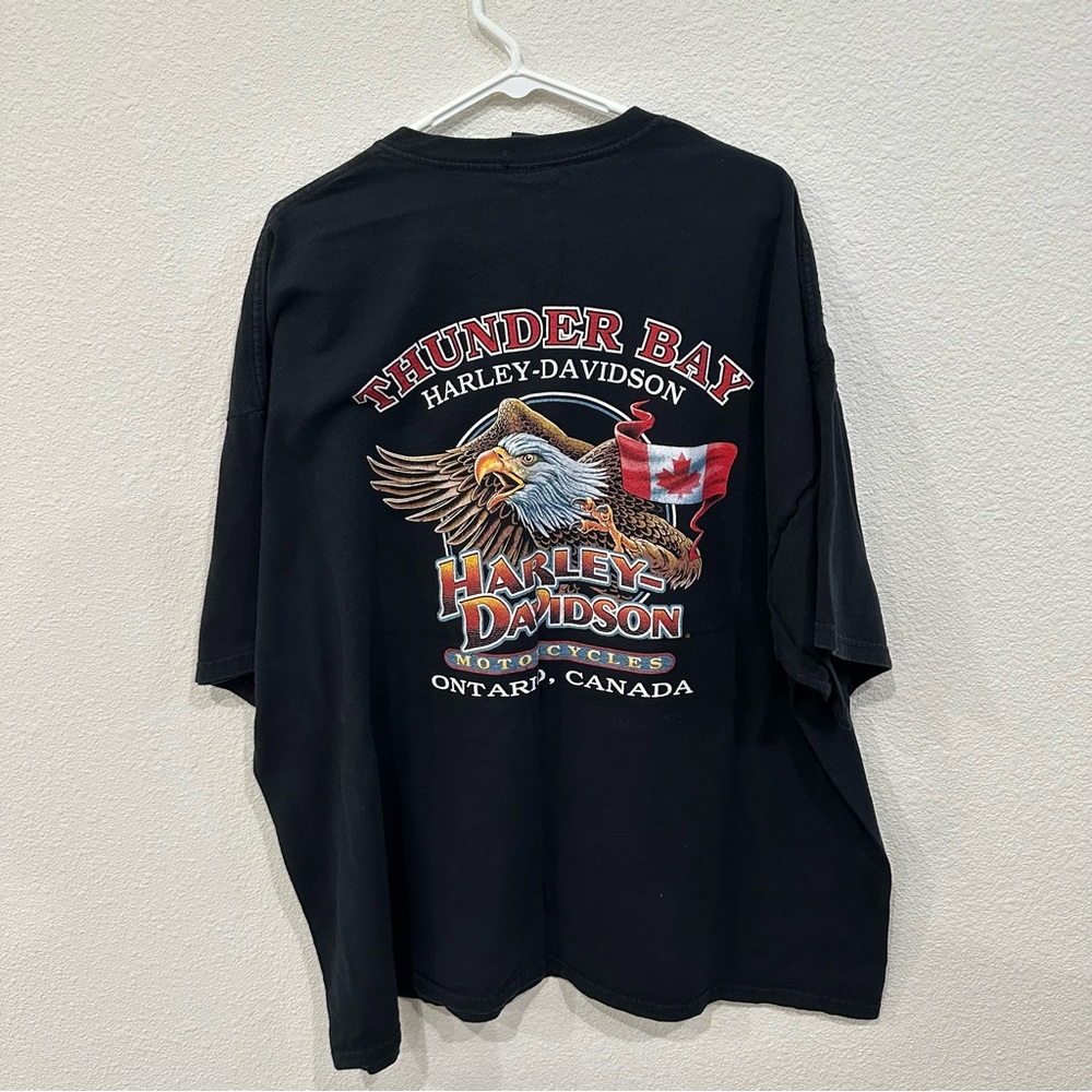 Harley Davidson black t shirt size 3XL